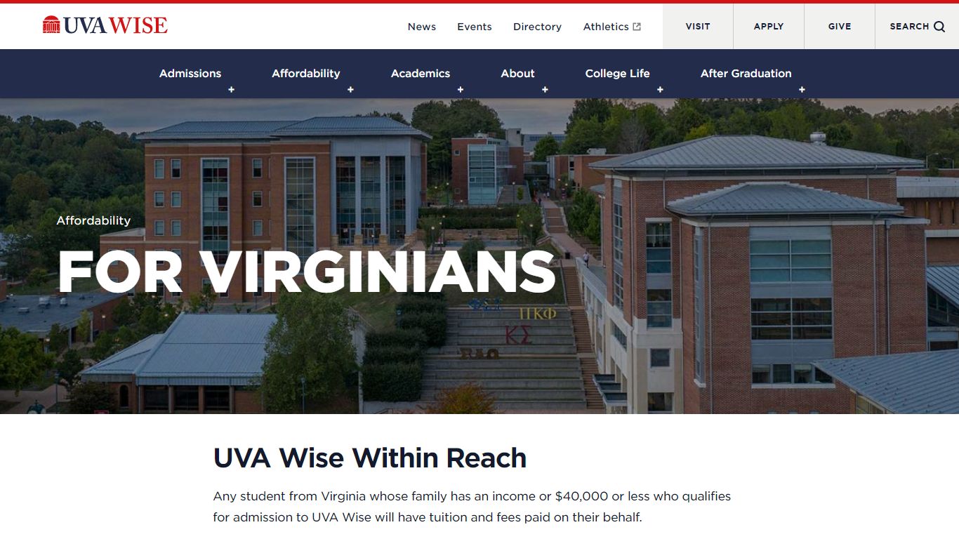 For Virginians | UVA Wise